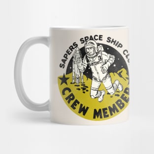 Sapers Space Ship Club Crew Member Mug